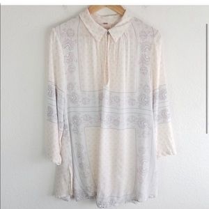 Free People Changing Times Floral Print Tunic